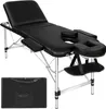 tectake 3 Zonen Massageliege - Aluminium Gestell - 5cm Produktbild-Vorschau 1