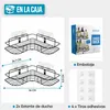Avalo Estante de Ducha Esquinero - 2 Unidades - Fijación Vista previa de la imagen del producto 10