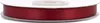 Doppelseitiges Satinband 6mm x 20m Rolle Bordeaux Produktbild-Vorschau 1