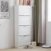 Armoire à chaussures moderne avec miroir, avec 4 Voir les images du produit 11
