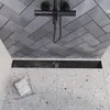 Aquabad SDS Schwarzmatte Duschrinne 70cm mit befliesbarer Produktbild-Vorschau 3