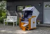 Mahagoni Gartenbank - bene living - Anker 120 cm - weiß Produktbild-Vorschau 8