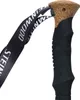 Close-up of the handle and strap of a trekking pole. Produktbild-Vorschau