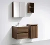 Waschtisch + Unterschrank 60cm montiert Nussbaum SIENA Produktbild-Vorschau 2