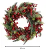 Mica Decorations Norah Kerstkrans met Dennenappels - Productafbeelding-voorbeeld 3