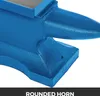 A close-up view of a blue anvil with a gray top surface. Anteprima dell’immagine prodotto