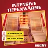 HECHT Infrarot Sauna Fantasy | 12 Heizstrahler | 3450 W | Produktbild-Vorschau 6