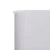 vidaXL Tissu brise-vent en 3 parties 400 x 120 cm blanc Voir les images du produit 3
