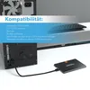 0,5m SATA 3 Kabel Schwarz von JAMEGA | S-ATA 6 Gb/s High Produktbild-Vorschau 4