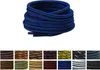 Zweifarbige Schnürsenkel für Wanderschuhe / Arbeitsschuhe - Schwarz Blau - 140 cm Produktbild-Vorschau
