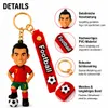 Fußball Schlüsselanhänger Ronaldo Bagclip Rucksackanhänger Produktbild-Vorschau 7