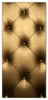 Wallario selbstklebende Türtapete 93 x 205 cm - Goldene Produktbild-Vorschau 1