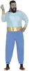 genio muscoloso - costume da uomo taglia M-L, taglia:XL Anteprima dell’immagine prodotto 3
