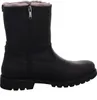 A black winter boot shown from the side on a white background. Anteprima dell’immagine prodotto