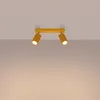 Plafoniera KARBON 2 giallo 1xGU10  10W alluminio Anteprima dell’immagine prodotto 3