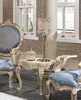 Casa Padrino Luxus Barock Wohnzimmer Set Hellblau / Weiß / Produktbild-Vorschau 5