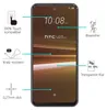A diagram showing the features of a screen protector for an HTC U23 Pro phone. Produktbild-Vorschau