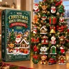 2026 3D Mini Christmas Weihnachtsanhänger Adventskalender Produktbild-Vorschau 1