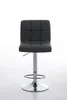 A dark gray bar stool with a silver base and footrest is shown against a white background. Náhled obrázku produktu