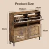 Bealife Armoire à chaussures à 4 volets - Étroite (24 cm), Voir les images du produit 3