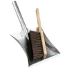 1 Set Kehrgarnitur Metallset Kehrschaufel mit Metallgriff Produktbild-Vorschau 5