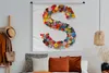 MuchoWow® Wandteppich Wandbehang Der Buchstabe S wird durch Produktbild-Vorschau 4