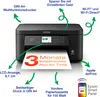 A black Epson printer is shown with various features highlighted by green arrows and text. Náhled obrázku produktu