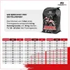 A bag of filling material for a punch bag, with an instructional graphic showing how to calculate the filling quantity. Produktbild-Vorschau