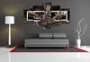 Visario Leinwandbild Buddha 200x100 cm – 5-teilig, Bild Produktbild-Vorschau 2