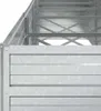 vidaXL Záhradný zvýšený záhon 400x80x77 cm Pozinkovaná oceľ Náhľad obrázku produktu 6