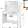 Toaletní stolek Bella 28152, s LED osvětlením, zrcadlem, Náhled obrázku produktu 2