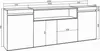 COZY Credenza, Mobile, Cucina, 200x35x75cm, 4 Porte, grande Anteprima dell’immagine prodotto 3
