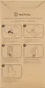 Instructions for installing a tempered glass screen protector on a device. Voir les images du produit