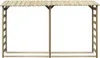 vidaXL Szopa na drewno opałowe 300×44×176 cm Impregnowane Podgląd zdjęcia produktu 2