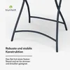 Blumfeldt Bistrotisch Mit Stühlen – 60 cm Rund Klappbar, Produktbild-Vorschau 4