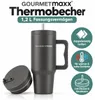 GOURMETmaxx Thermobeker | Met rietje en handvat | 1,2 liter Productafbeelding-voorbeeld 7