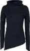 Gothicana by EMP Damen schwarzer Strickpullover mit Kapuze Produktbild-Vorschau 1