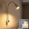 Lampe de chevet LED 1-flamme, 4,7W 350lm Blanc chaud 3000K, Voir les images du produit 18