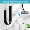 Toilettenpapierhalter, rostfreier Papierrollenhalter aus Produktbild-Vorschau 7