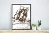 MuchoWow® MuchoWow® Gerahmtes Poster Handtuch - Hausschuhe Produktbild-Vorschau 5