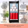 Klarstein Mini Frigo de Chambre de 23L pour Snacks et Voir les images du produit 2