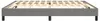 vidaXL Boxspringbettgestell Dunkelgrau 200x200 cm Stoff Produktbild-Vorschau 5