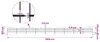 VidaXL Clôture de jardin avec lances (1-1.25)x15.3 m acier Voir les images du produit 4