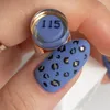 Molly Nails Blue Sky Purple Blue, smalto ibrido senza Anteprima dell’immagine prodotto 8