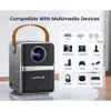 Projecteur portable, 18 000 lumens, WiFi Bluetooth, 1080P, Voir les images du produit 2