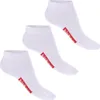 kicker Damen & Herren Sneaker Socken (3 Paar) - Weiß 47-50 Produktbild-Vorschau 1