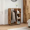 vidaXL Věšák na oblečení vzhled starého dřeva 80x40x110 cm Náhled obrázku produktu 3