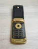 Motorola RAZR2 V8 Luxury Edition Gold Black flip phone s Náhled obrázku produktu 3