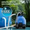 Piesková filtrácia k bazénu AQUA,   10 200 l/h, modrá Náhľad obrázku produktu 8