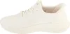 A side view of a white Skechers sneaker. Voir les images du produit